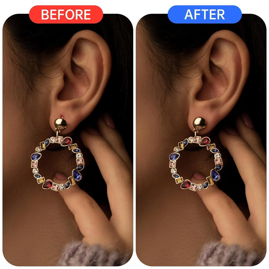 Pain-Free Earring Support Patches (100 Pieces)