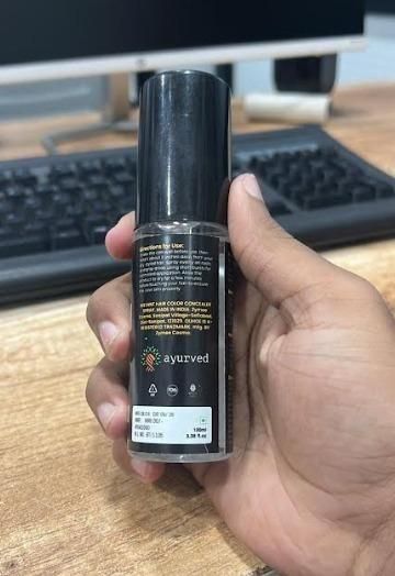 Ayurved 2 in 1 Instant Hair Color Spray with German Formula(Pack Of 1)