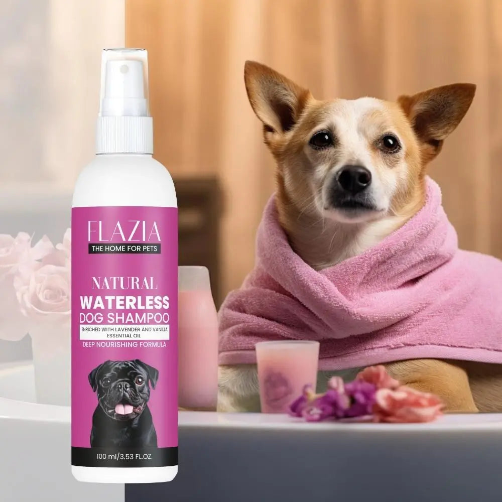 Flazia Waterless Dog Shampoo (Pack of 2)