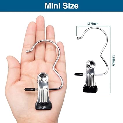 MYALLMALL Boot Hanger Clips (Pack of 10)