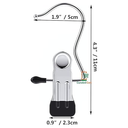 MYALLMALL Boot Hanger Clips (Pack of 10)