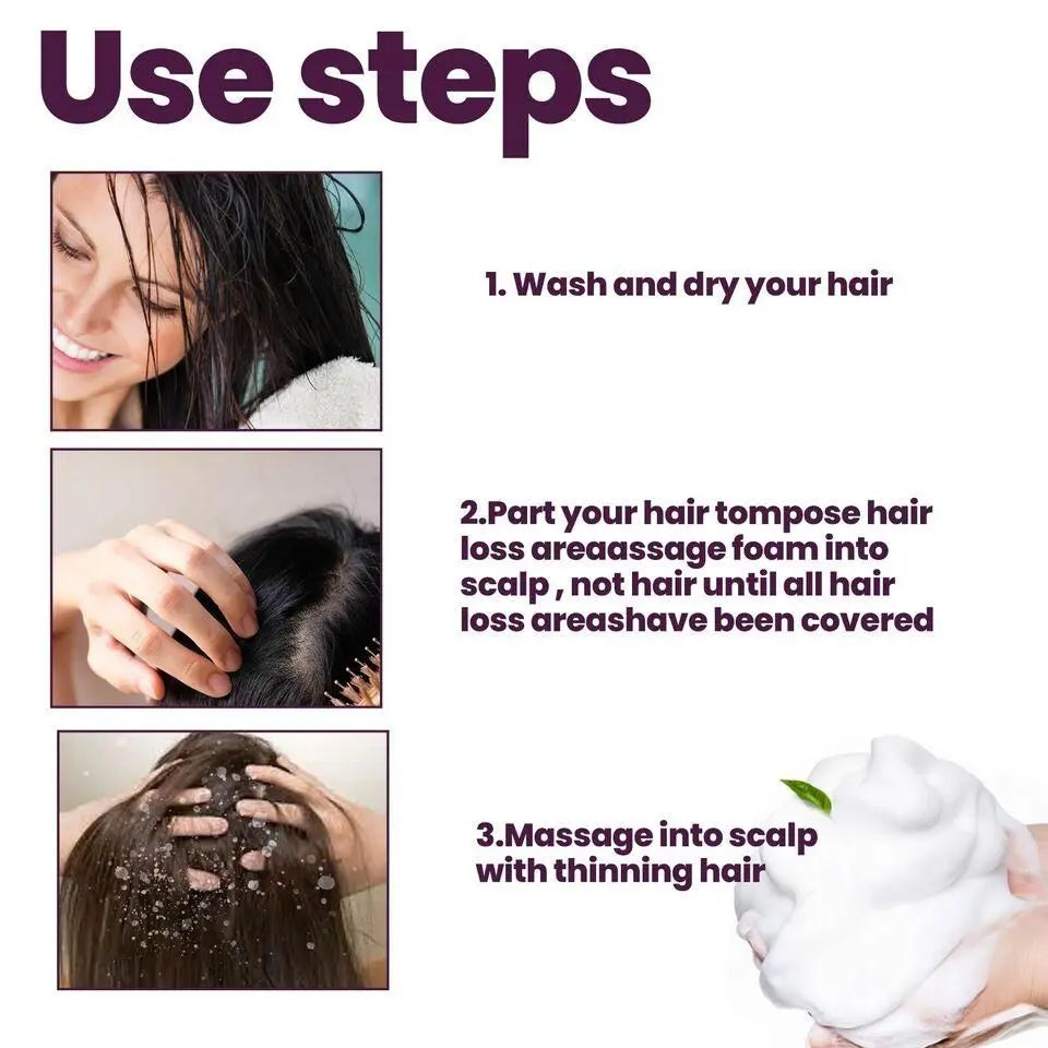 Hair Growth Foam Shampoo – 60ml