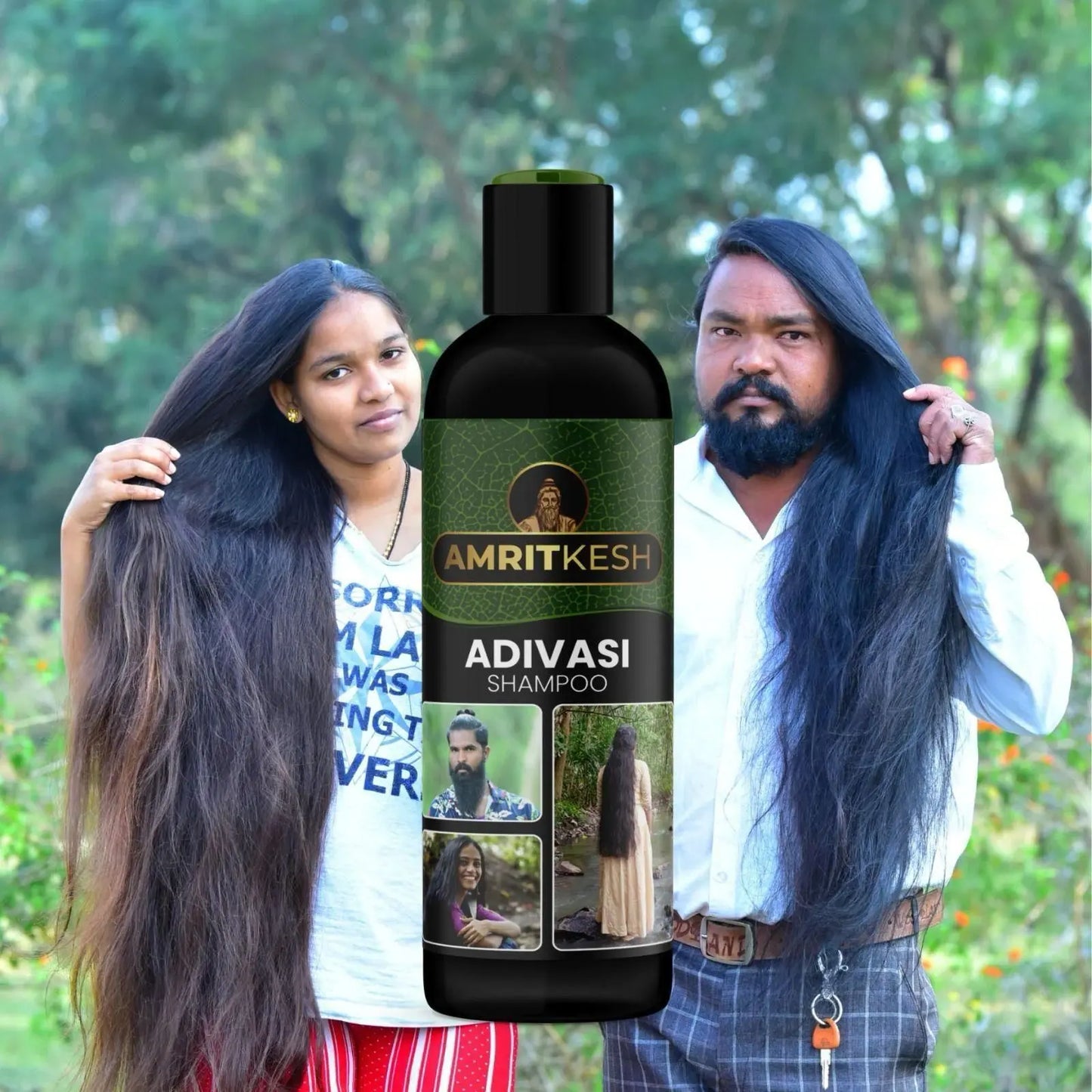 Amritkesh Adivasi Shampoo – 100ml (Pack of 2)