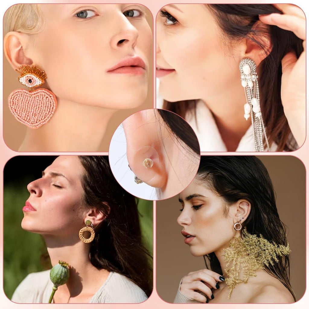 Pain-Free Earring Support Patches (100 Pieces)