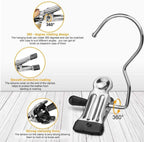MYALLMALL Boot Hanger Clips (Pack of 10)