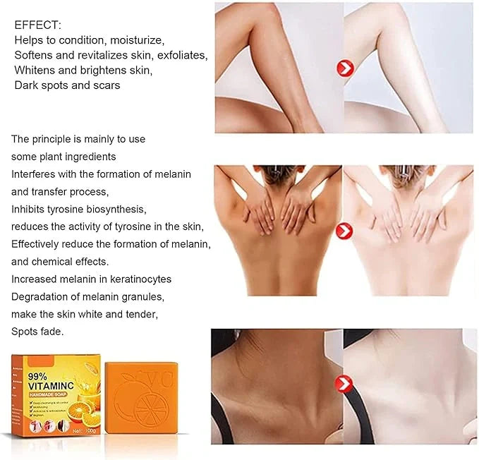 Orange Vitamin C Soap – 300g