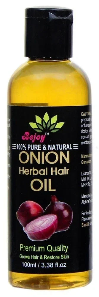 Bejoy Onion Herbal Hair Oil – 200ml × 2