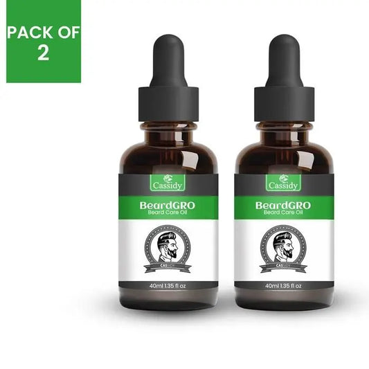 CASSIDY BeardGro Beard Oil (Pack of 2)