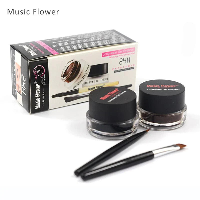 Music Flower Gel Eyeliner – Combo