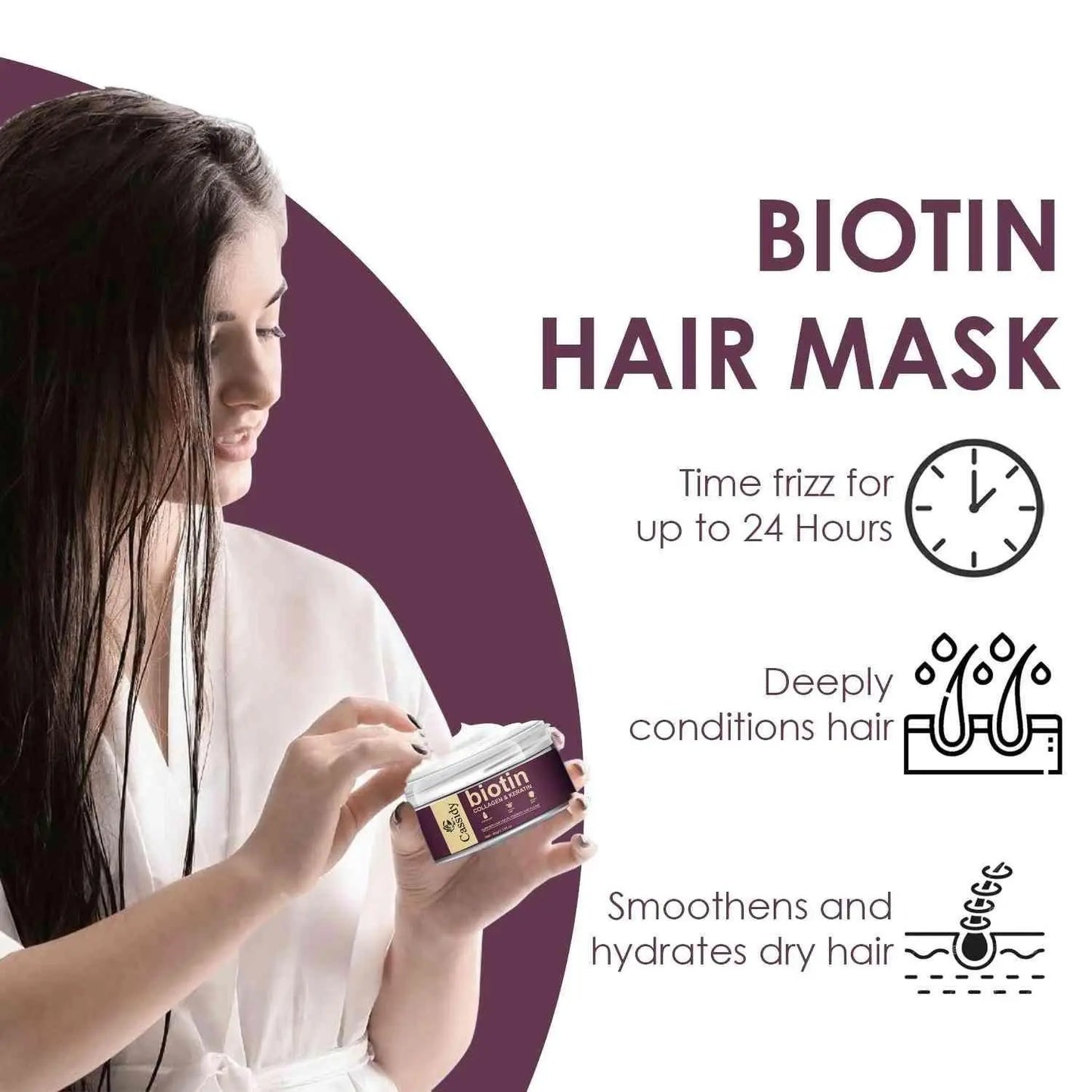 CASSIDY Biotin Collagen Hair Cream