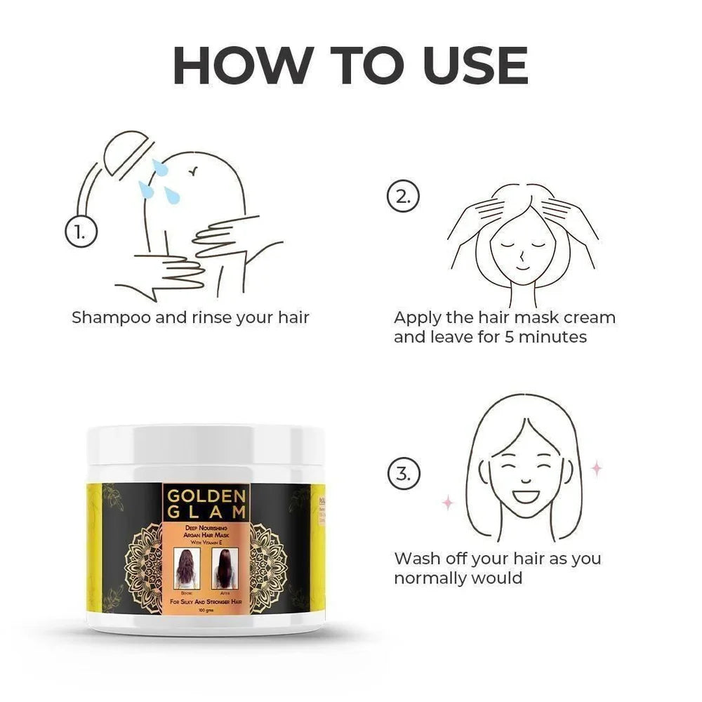Golden Glam Hair Mask – 1000ml