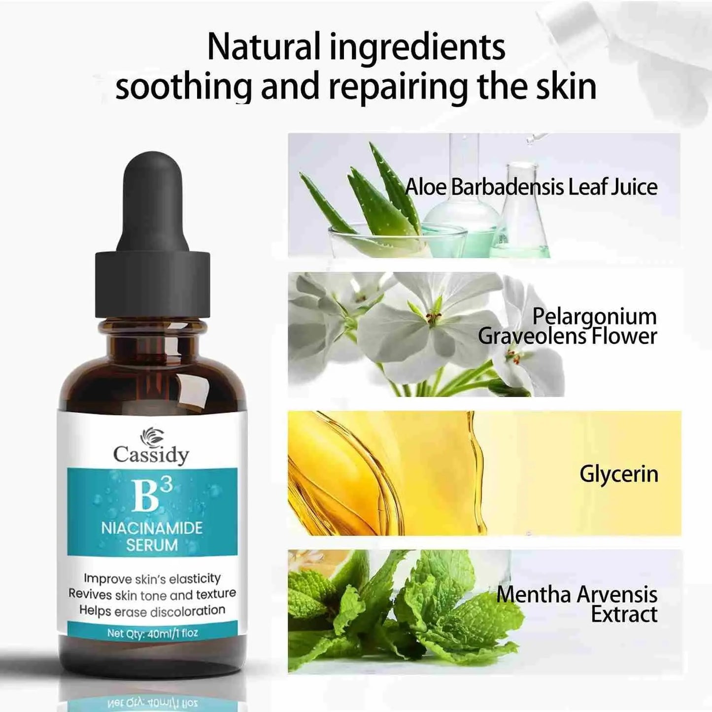 CASSIDY B3 Niacinamide Serum – 40ml x 2