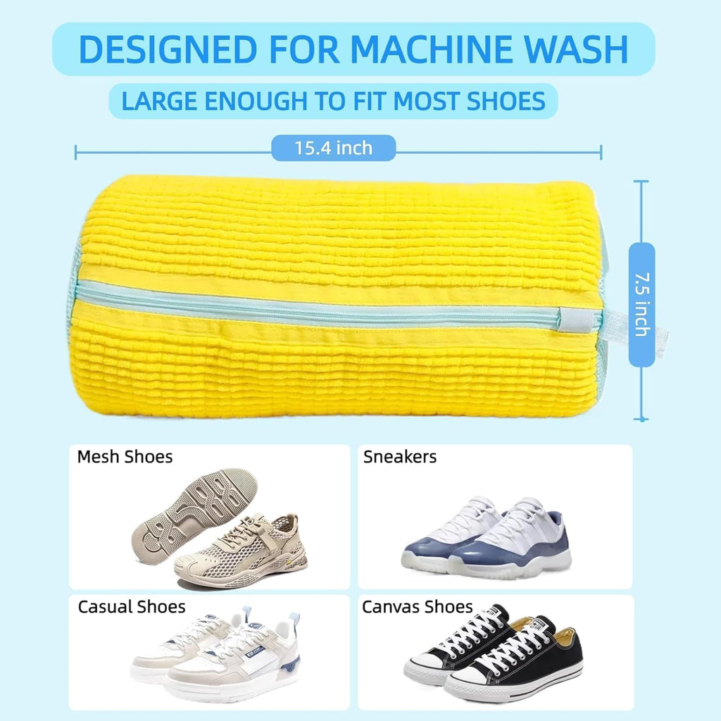 Shoe Washing Bag – Protective Mesh Laundry Bag for Deep Cleaning Sneakers