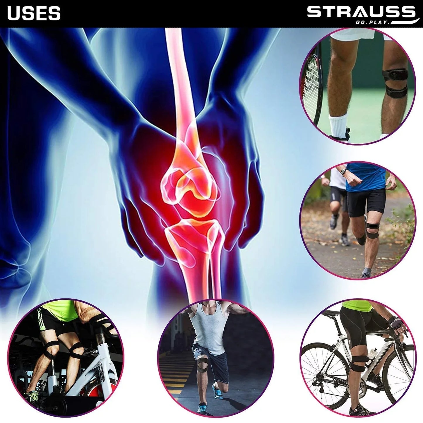 Adjustable Knee Pain Strap