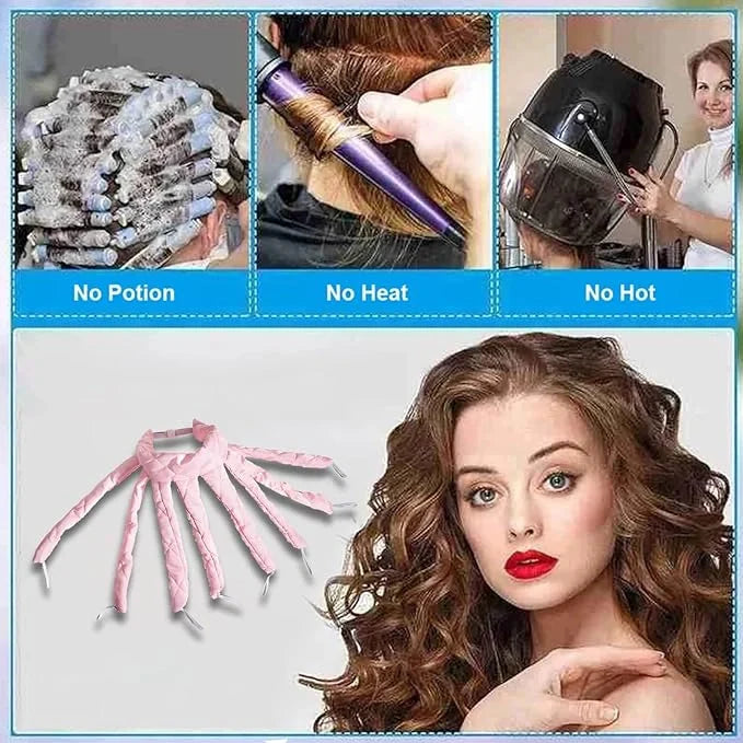 Octopus Heatless Hair Curler