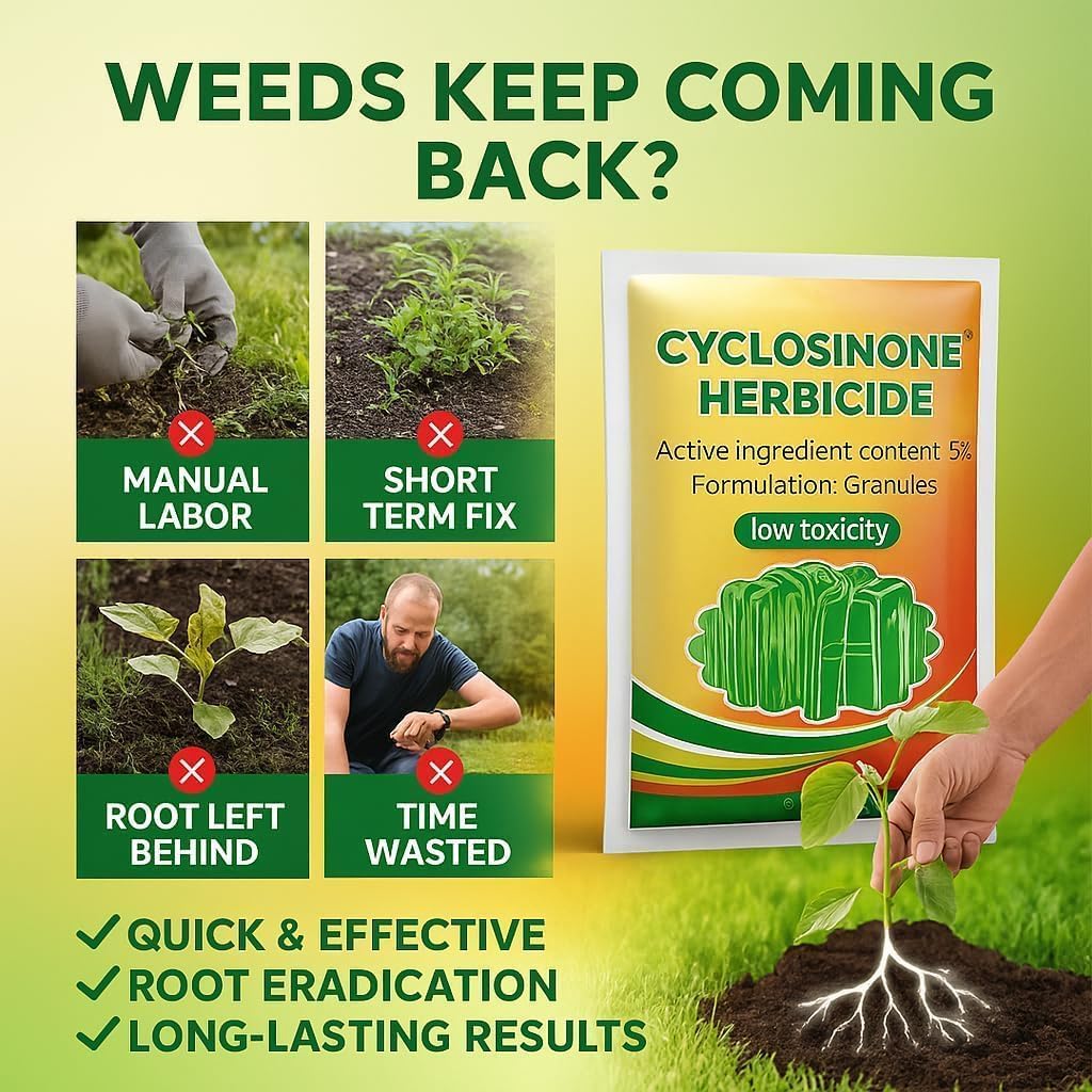 Cyclosinone Granular Weed Killer