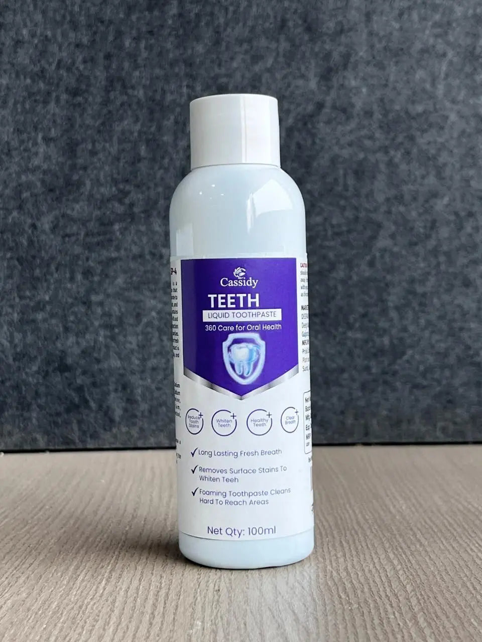 Cassidy Teeth Liquid Toothpaste – 200ml (Pack of 2)