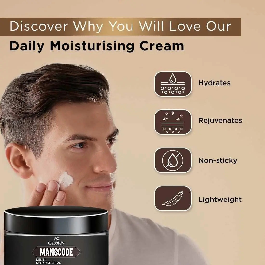 CASSIDY Manscode Face Care Cream