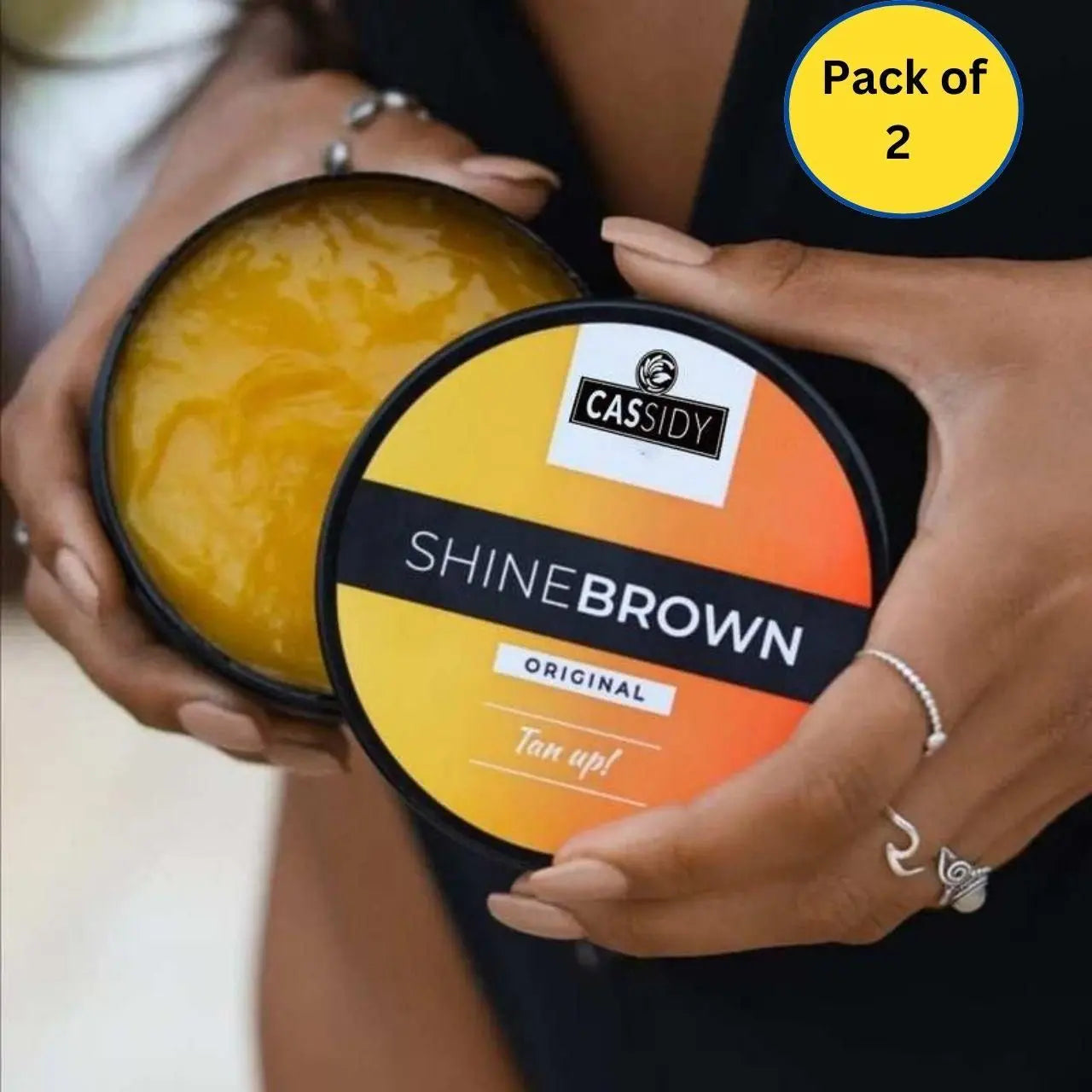 CASSIDY Shine Brown Tan Cream (2 Pack)