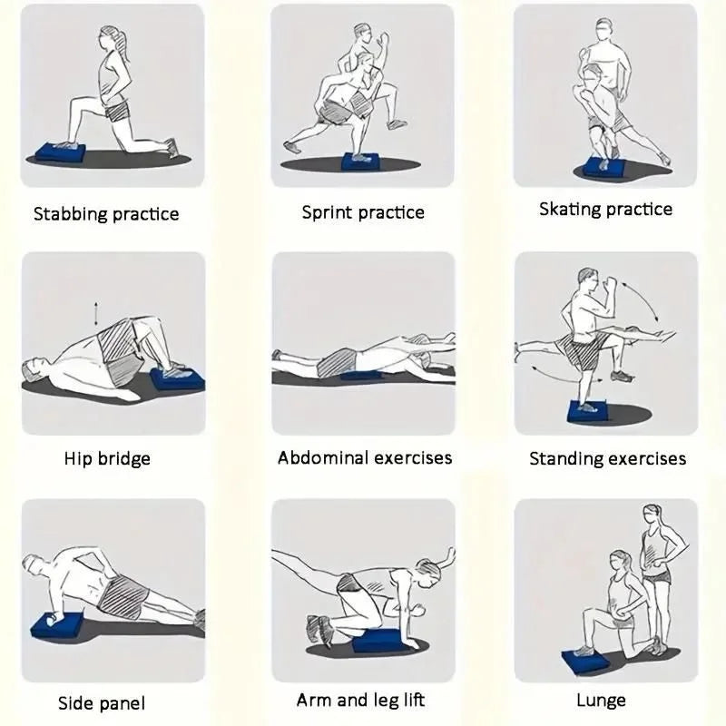 Inflatable Core Balance Pads