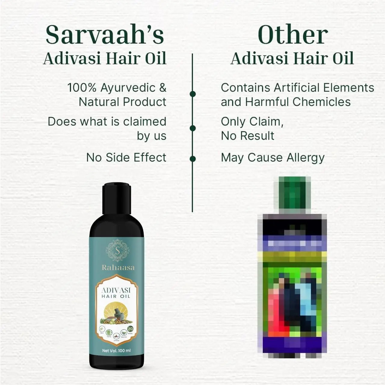 Rahaasa Adivasi Hair Oil – 200ml x 2