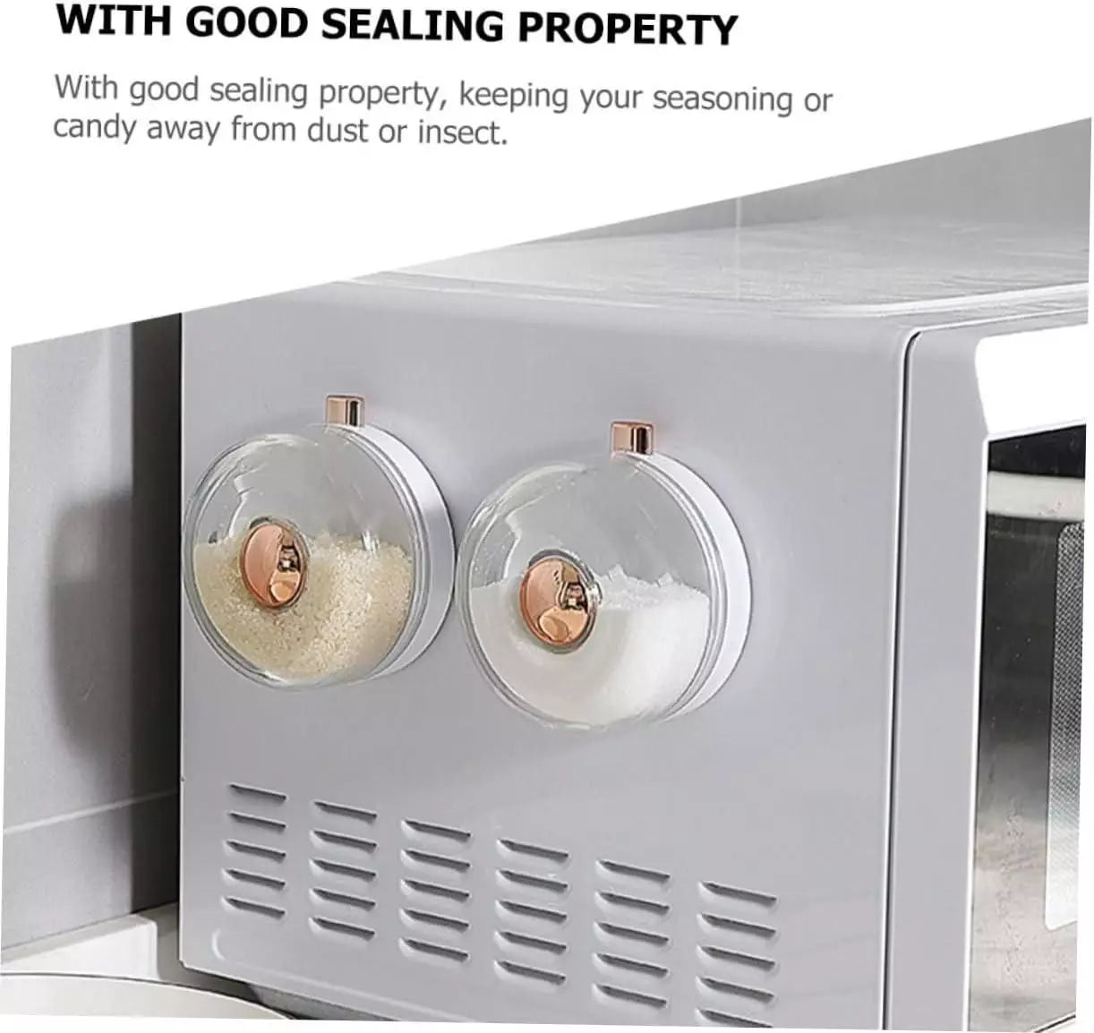 Suction Spice Storage Box