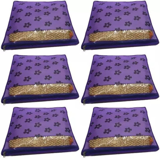 Printed Saree Storage Covers
