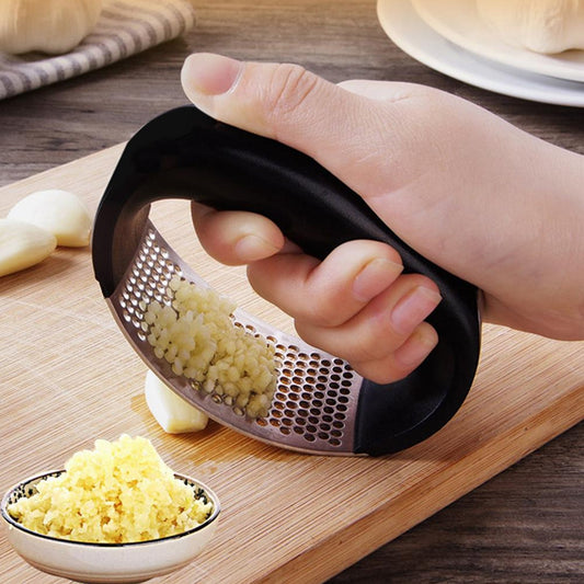 Stainless Steel Garlic Crusher