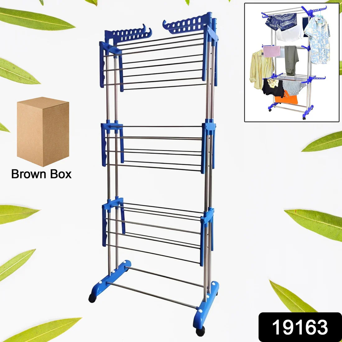 Mobile Foldable Drying Rack