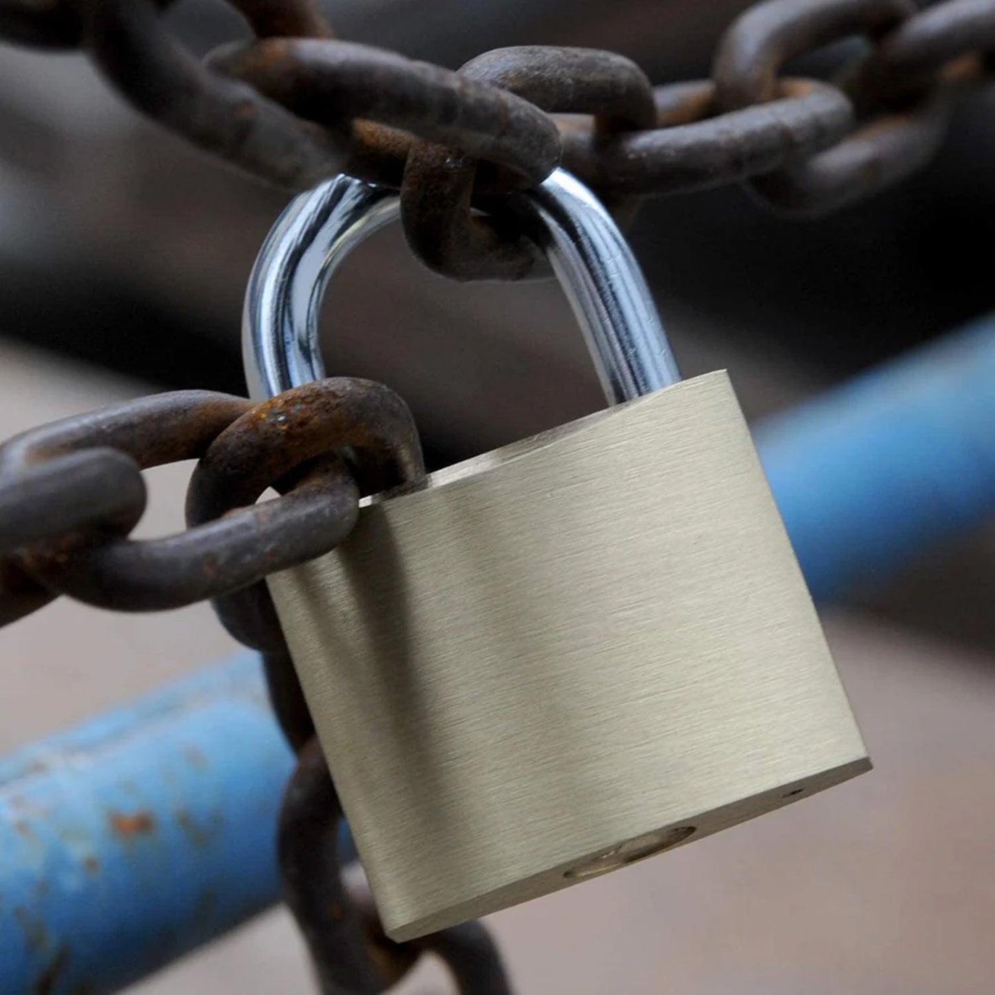 Multipurpose Solid 3 Keys Padlock 38 Mm (1 Pc)