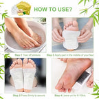 Myallmall Organic Natural Ingredients Detox Foot Pads for Body | Pack of 10